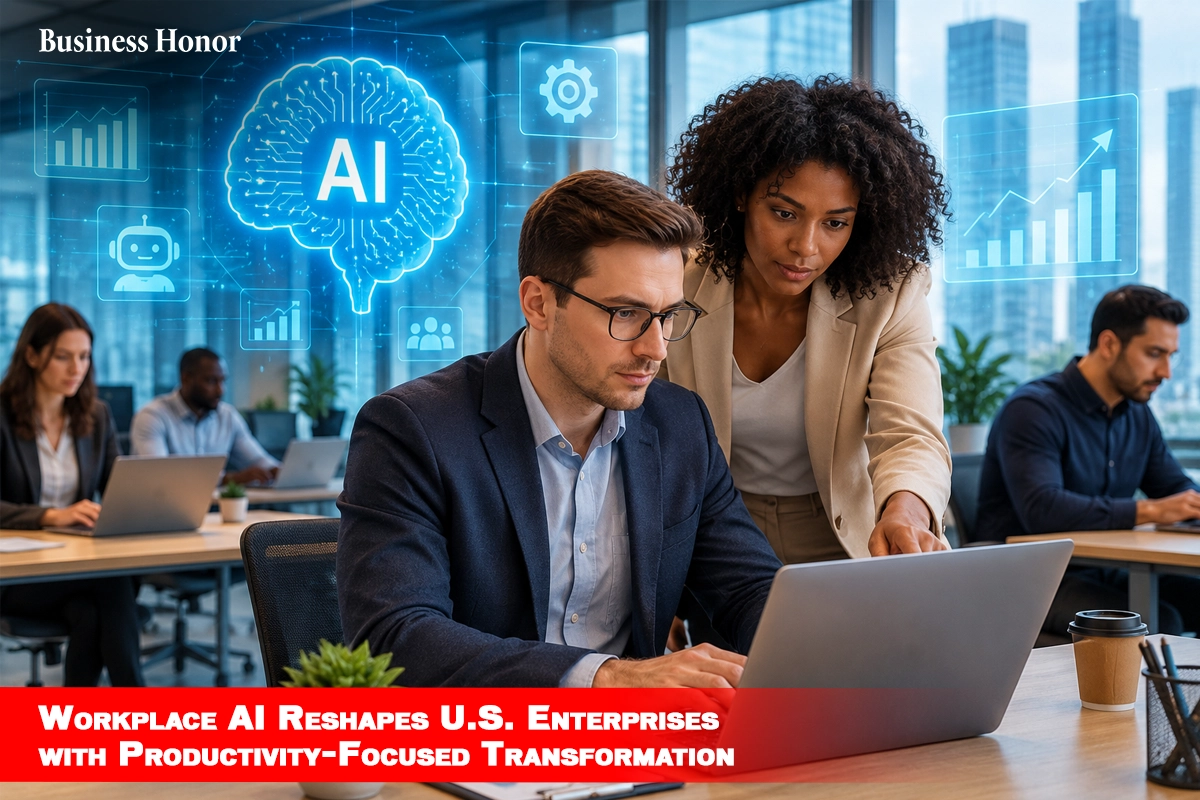 Workplace AI Reshapes U.S. Enterprises with Productivity-Focused Transformation